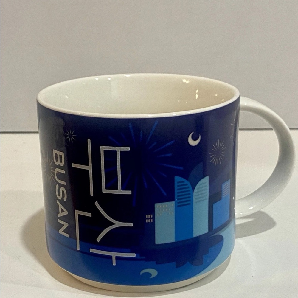 Starbucks South Korea Busan City 2016 Fireworks Coffee Mug 14 oz New w/ Tag